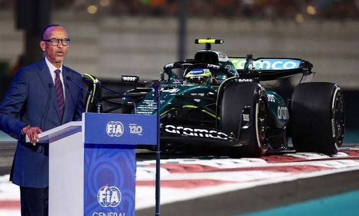 Formula 1 in Rwanda showcasing the potential growth of African tourism, international travel and Rwanda safari experiences.